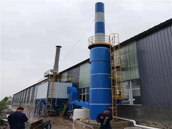廣西玉林膠合闆廠(chǎng)鍋爐除塵(chén)脫硫
