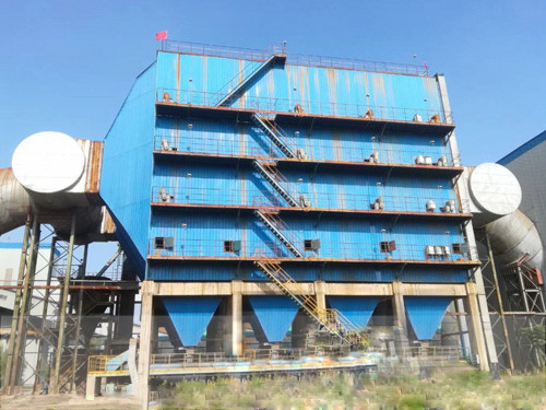 機尾電除改袋除塵器