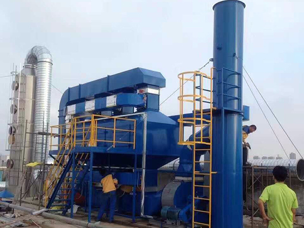 印刷廠(chǎng)廢氣處理催化燃燒設備(bèi)