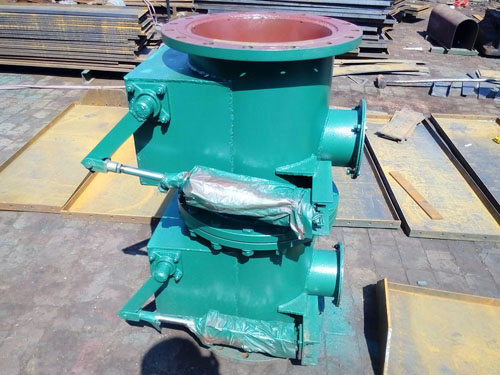 氣動重錘翻闆閥